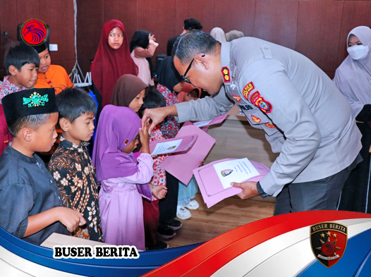 Polres Lampung Barat Rayakan HUT Tekab 308 ke-10 dengan Syukuran dan Bakti Sosial