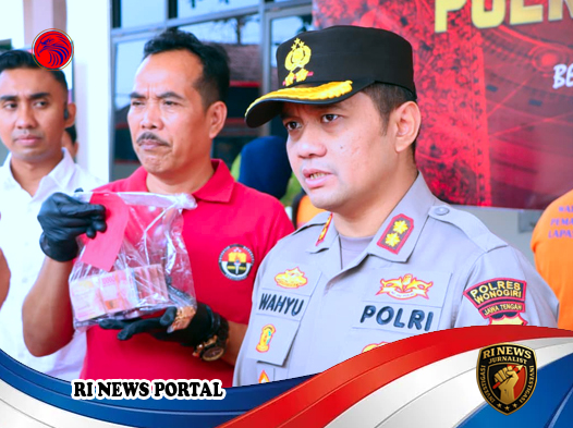 Polres Wonogiri Ungkap Serangkaian Kasus Pencurian dengan Modus Beragam