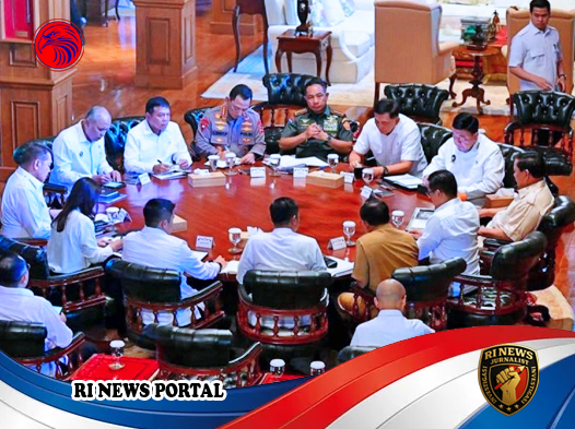 Presiden Prabowo Pimpin Rapat Kabinet Merah Putih, Fokus Pangan dan Ketenagakerjaan