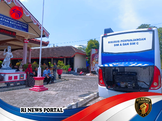 SIM Keliling di Baturetno- Inovasi Pelayanan Publik Satlantas Polres Wonogiri