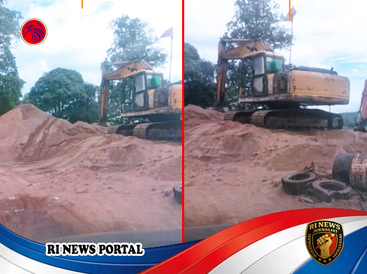 Tambang Pasir Ilegal di Sanggau
