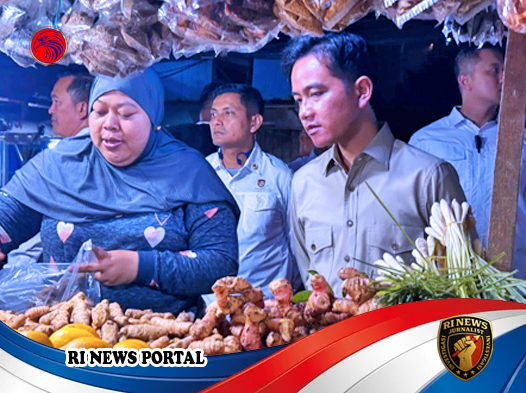 Wapres Gibran Rakabuming Dorong Stabilitas Ekonomi Rakyat di Pasar Cipulir