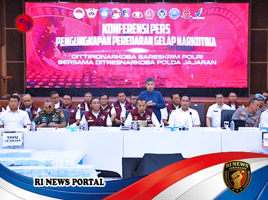 Bareskrim Polri Sita 197 Ton Barang Bukti Narkotika dari Puluhan Ribu Kasus Sepanjang 2025
