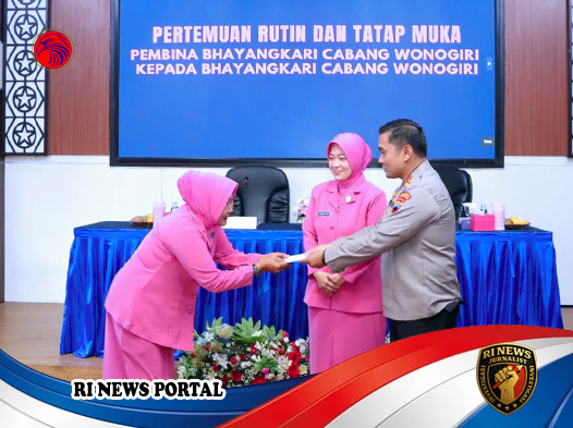 Bhayangkari Wonogiri Gelar Tatap Muka dan Pertemuan Rutin untuk Pererat Silaturahmi