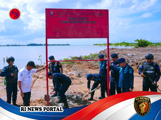 Ditjen PSDKP Hentikan Reklamasi Ilegal PT MDP di Pulau Durai