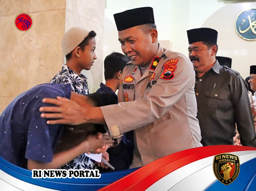 Doa Bersama di Masjid At-Taqwa Wonogiri Mengenang Almarhum Affan Kurniawan