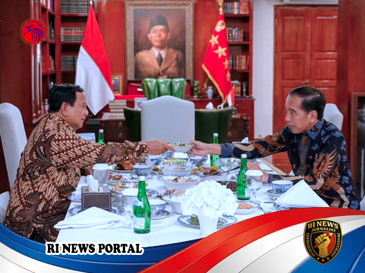Jokowi dan Prabowo Bahas Diplomasi dan Kemajuan Bangsa