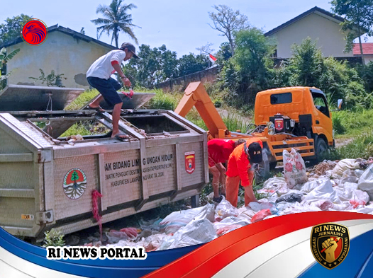 Pemerintah Kebun Tebu Respons Cepat Tumpukan Sampah di Belakang SD Negeri 2 Purajaya
