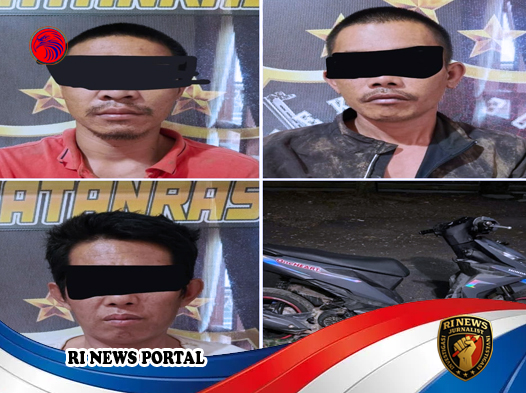 Polisi Lampung Barat Gagalkan Sindikat Curanmor