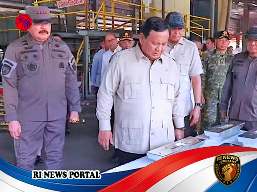 Presiden Prabowo Serahkan Aset Smelter dan Rampasan Negara ke PT Timah Tbk di Pangkal Pinang