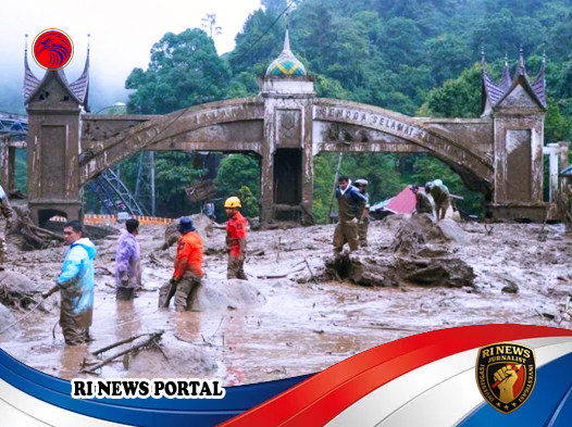 Enam Jembatan Putus Total