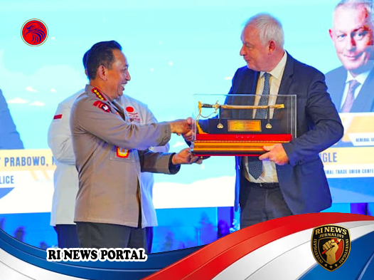 Kapolri Jenderal Listyo Sigit Prabowo Perkuat Sinergi dengan ITUC untuk Perlindungan Hak Buruh Indonesia