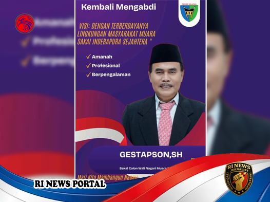 Kembali Mencalonkan Diri sebagai Wali Nagari Muaro Sakai Indrapura 2025-2033