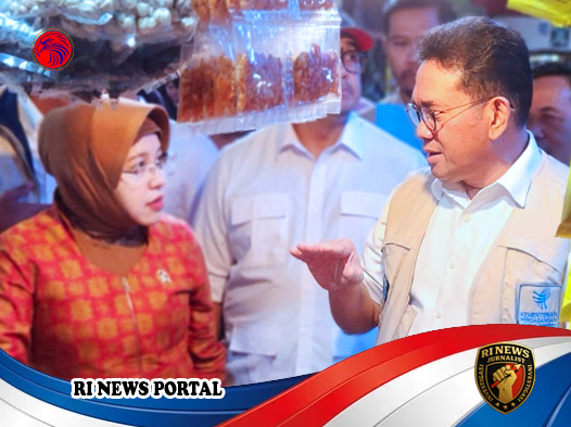Mendag Tinjau Pasar Cihapit Bandung
