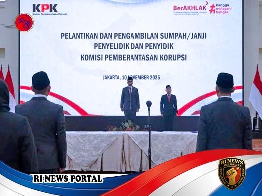 Pelantikan 23 Penegak Hukum Baru Tekankan Adaptasi Teknologi dan Integritas Moral