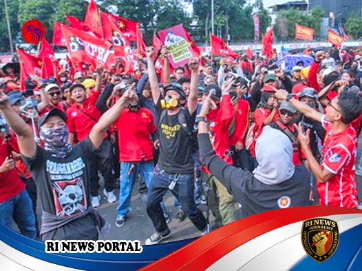 Pengamanan Ketat Polres Jakarta Pusat