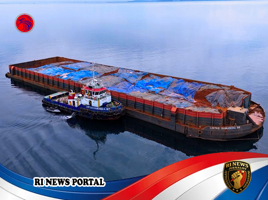 Penyelundupan Ore Nikel di Perairan Sultra Digagalkan KRI Pari-849