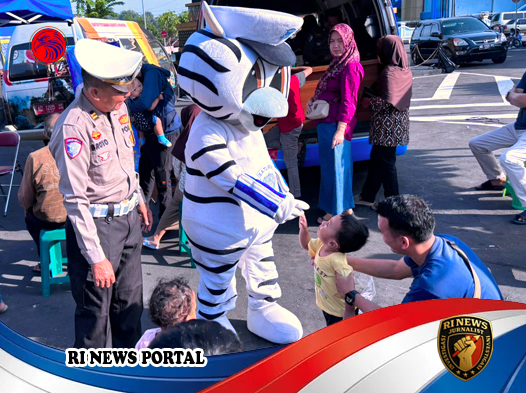 Polres Wonogiri Manfaatkan Car Free Day untuk Sosialisasi Preventif Operasi Zebra Candi 2025