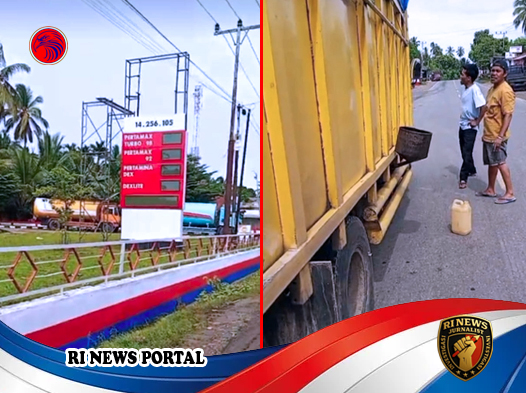 Praktik Prioritas Armada Langsir di SPBU Pasar Bukit Air Haji