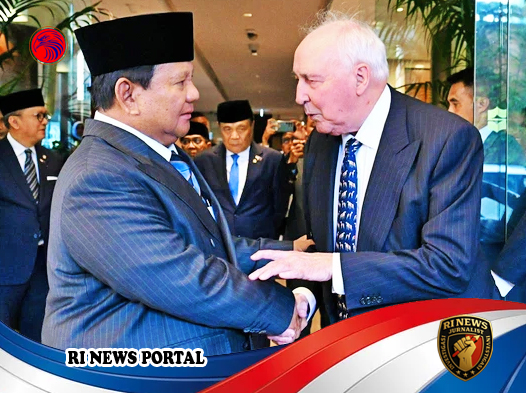 Presiden Prabowo Subianto Gelar Pertemuan Strategis dengan Paul Keating