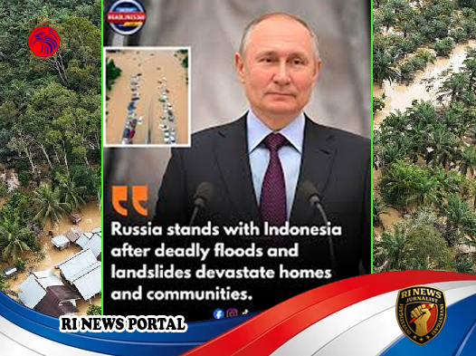 Putin Sampaikan Duka Mendalam kepada Prabowo atas Tragedi Banjir dan Longsor di Sumatera Utara