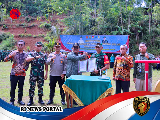 Sinergi TNI-Polri-Pemkab Wonogiri Sukses Tutup TMMD Tahap IV