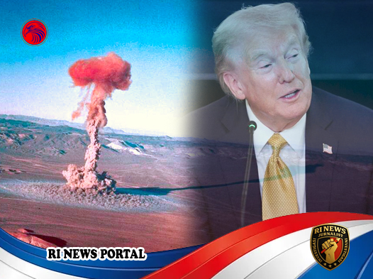 Trump Umumkan Rencana Uji Coba Nuklir AS