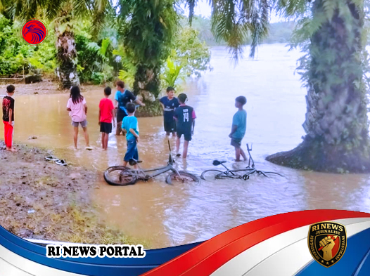 Warga Kampung Tanjung Medan Terancam Banjir Kronik Akibat Curah Hujan Ekstrem di Pesisir Selatan