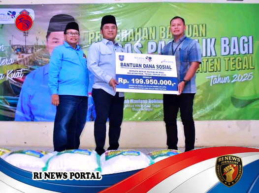 Bantuan Pangan untuk Nelayan Pesisir Tegal di Tengah Musim Paceklik Akibat Cuaca Ekstrem