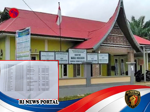 Dugaan Penyelewengan Dana Bantuan Langsung Tunai di Nagari Sungai Sirah Air Haji