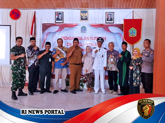 Mujiharyono Resmi Dilantik sebagai Ulu-ulu Kemakmuran