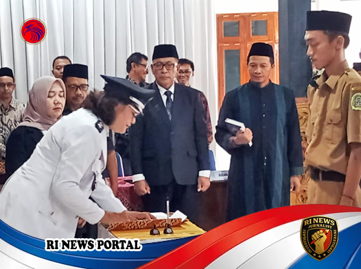 Pelantikan Tiga Perangkat Baru di Kalurahan Pringombo