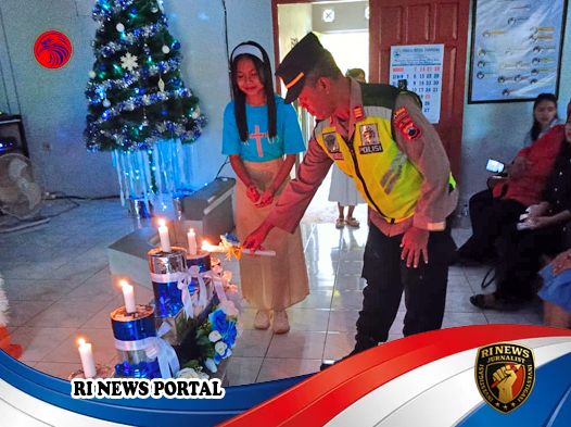 Pengamanan Ketat Polsek Wuryantoro Dukung Kelancaran Ibadah Natal di Gereja Betel Indonesia Jemaat Tiberias