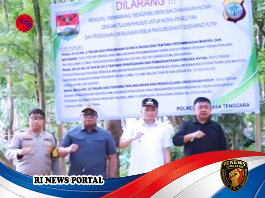 Penindakan PETI di Kebun Raya Megawati Ratatotok Berakhir Antiklimaks