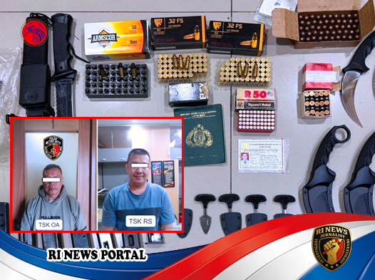 Polda Metro Jaya Gagalkan Peredaran Ratusan Amunisi Ilegal di Jakarta Barat