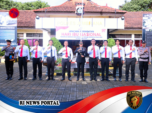 Polres Jembrana Peringati Hari Ibu ke-97 dengan Semangat Pemberdayaan Perempuan dan Penghargaan Prestasi