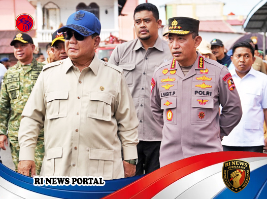 Presiden Prabowo Subianto Tinjau Langsung Pengungsian Korban Banjir Tapanuli Tengah