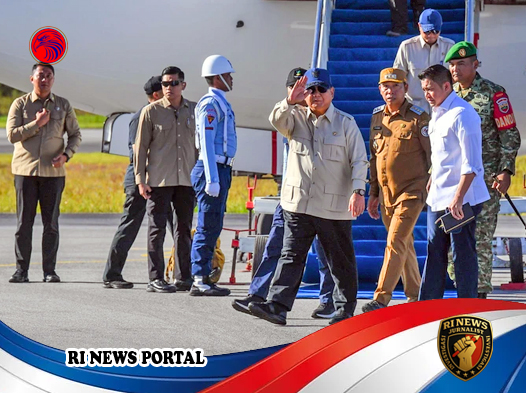 Presiden Prabowo Tinjau Langsung Dampak Banjir Bandang di Tapanuli Tenga