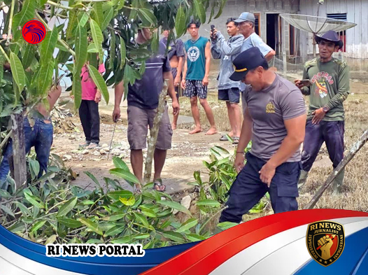 Respon Cepat Polri dan Solidaritas Masyarakat Lokal