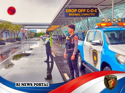 Sinergi Polres dan Avsec Perketat Pengamanan Bandara Ngurah Rai Jelang Libur Akhir Tahun