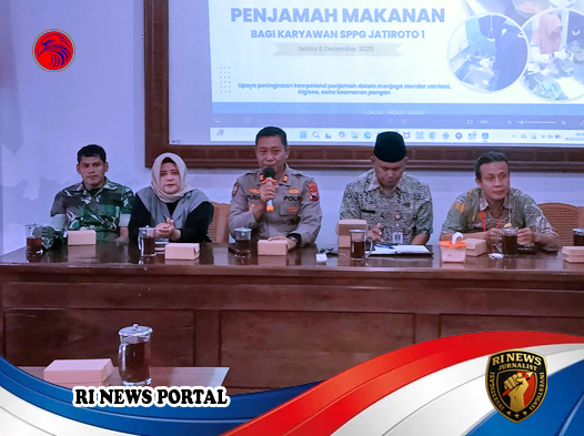 Sosialisasi Higienitas Penjamah Makanan SPPG Perkuat Keamanan Pangan Lokal