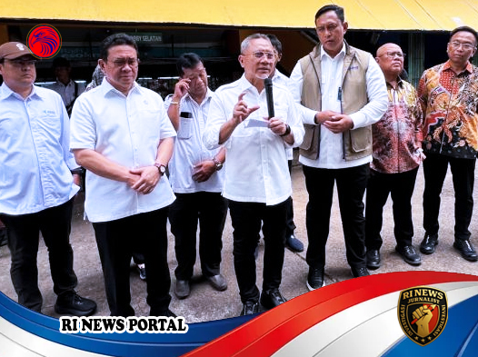 Tinjauan Mendadak di Pasar Induk Kramat Jati Tunjukkan Kondisi Terkendali