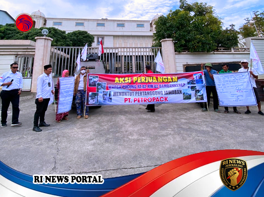 Tuntut PT Petropack Bertanggung Jawab atas Longsor Akibat Galian