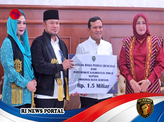 Bantuan Kemanusiaan Kalimantan Timur untuk Korban Banjir Bandang di Aceh