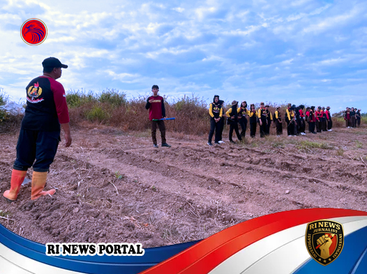 Generasi Muda Bhayangkara Tanam Jagung