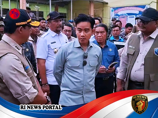 Gibran Tinjau Sekolah Janjikan Koordinasi Maksimal Pemulihan