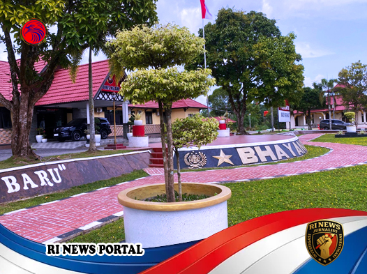 Kapolres Melawi Transformasi Halaman Mako Jadi Oase Hijau Berfilosofi