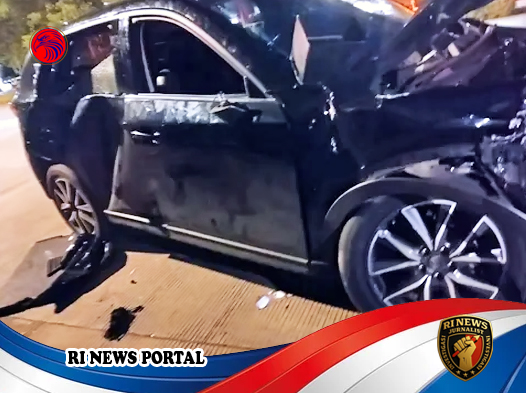 Kecelakaan Beruntun yang Berakhir di Perlintasan Kereta Api Jakarta