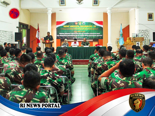 Koperasi Kartika Kodim Wonogiri Gelar RAT ke-55