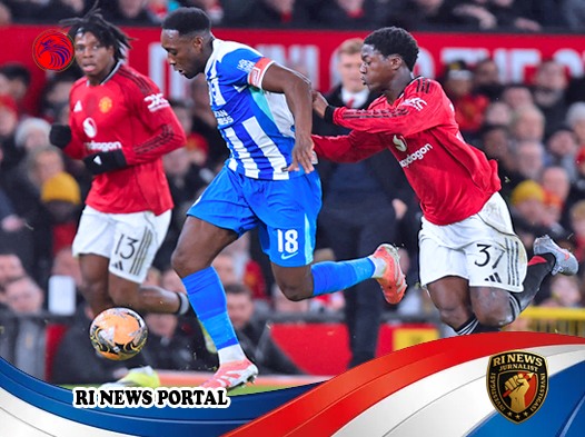 Manchester United Tersingkir Dini dari Piala FA Usai Dikalahkan Brighton 1-2 di Old Trafford